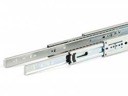 Направляющие шариковые Firmax полного выдвижения, H=45 мм, L=700 мм, цинк (2 части), FRM0429