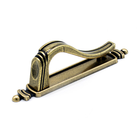 Ручка-скоба Latch, Бронза, 64/113 мм, Классика, Metakor, Бельгия